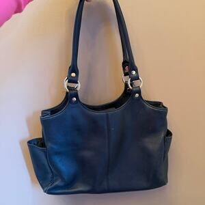 Vintage Y2K Giani Bernini Leather Shoulder Bag